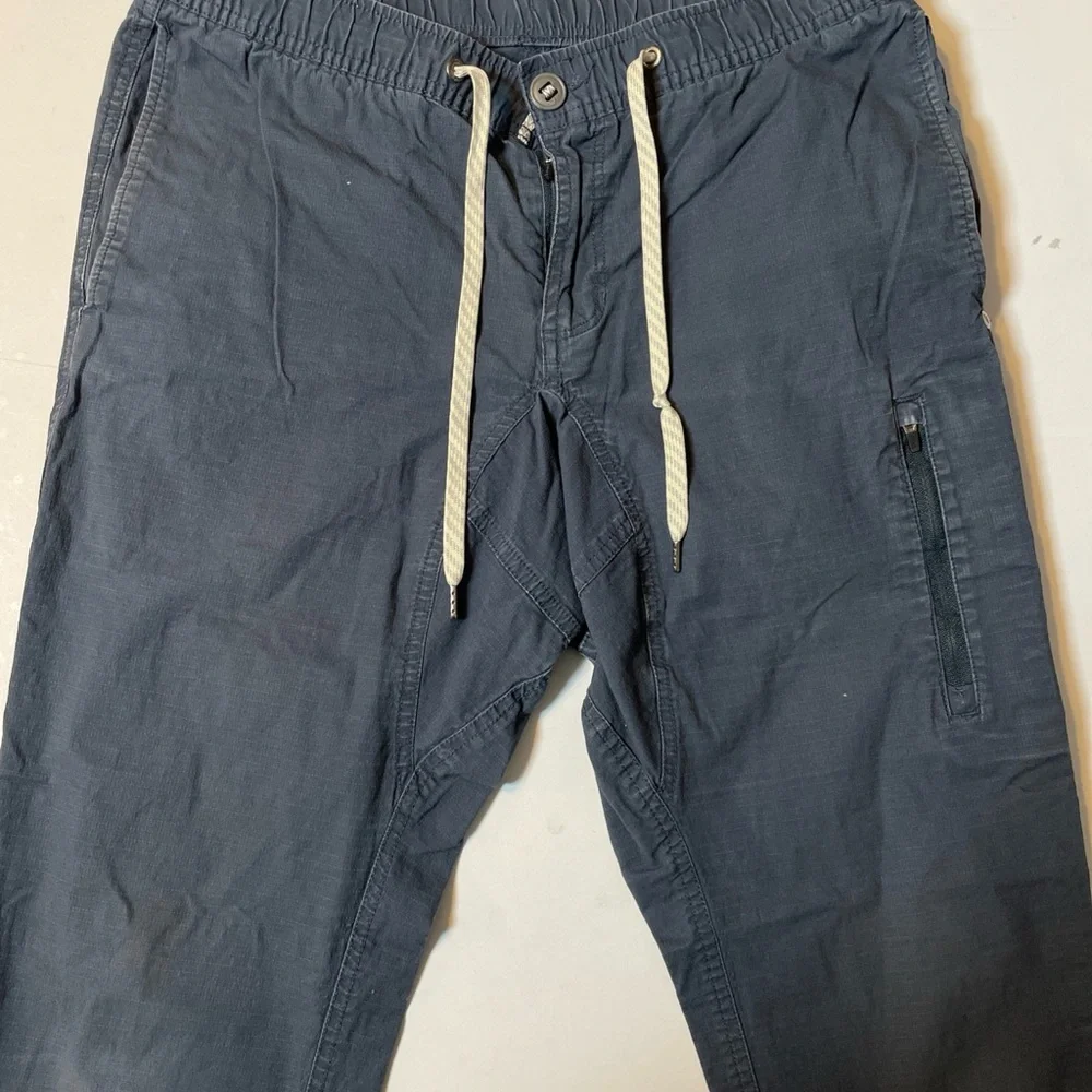 Vuori Ripstop Climber Pants Mens Medium Navy Stretch Outdoor Hiking Stretch - Picture 3 of 5